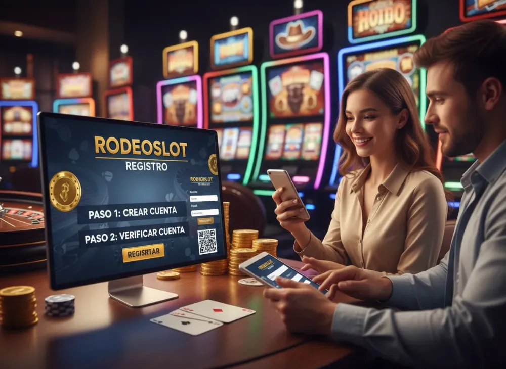 Rodeoslot registro pasos para crear y verificar cuenta